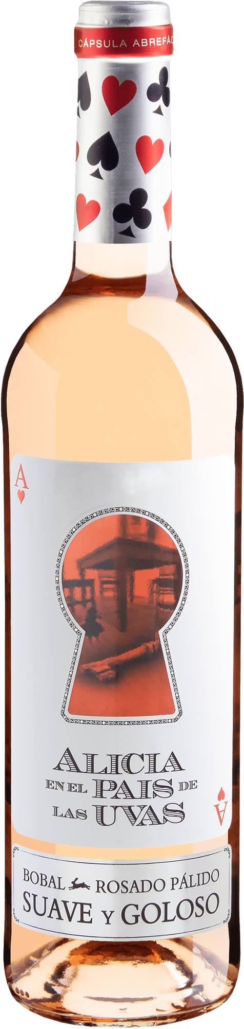 Garrafa do vinho Alicia Bobal Rosé